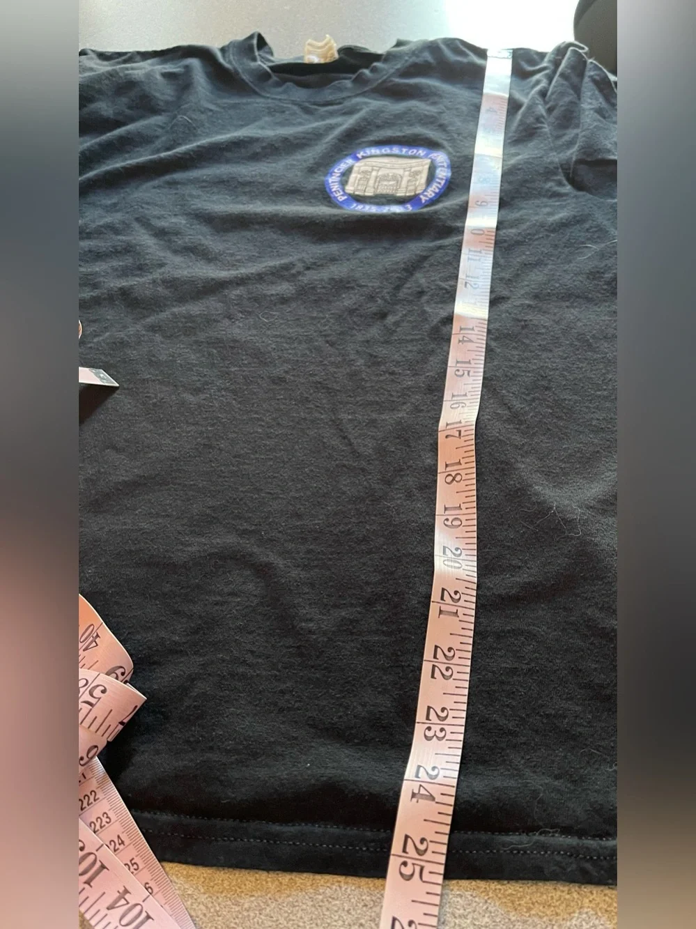 Black Kingston Pen Short-Sleeve T-Shirt Size Medium - Picture 7 of 7